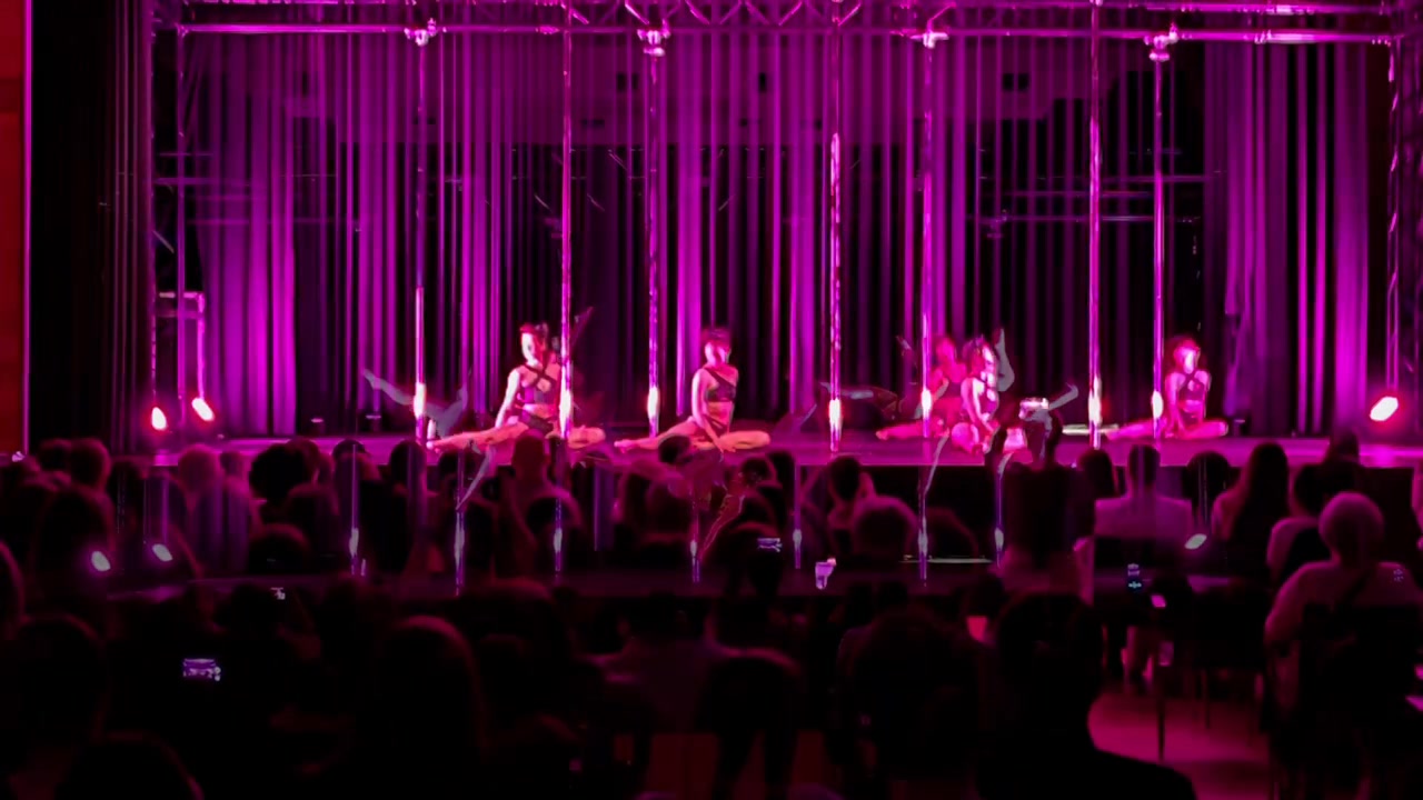B&amp;HP Weißhaar Veranstaltungstechnik stattet Poledance Event aus  Im Auftrag von Polemotion stattete B&amp;HP Weißhaar