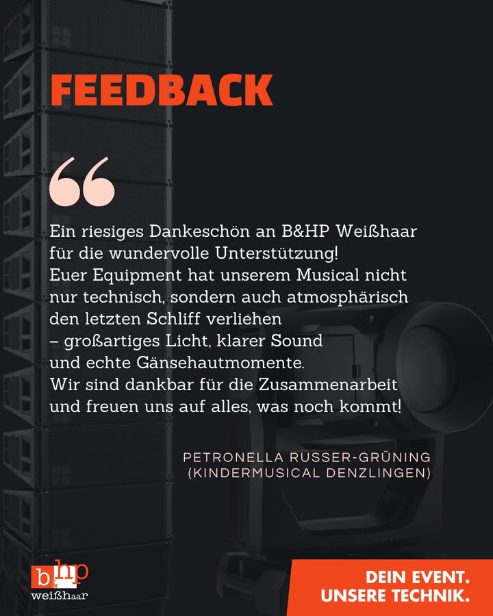 Vielen Dank an Petronella Russer