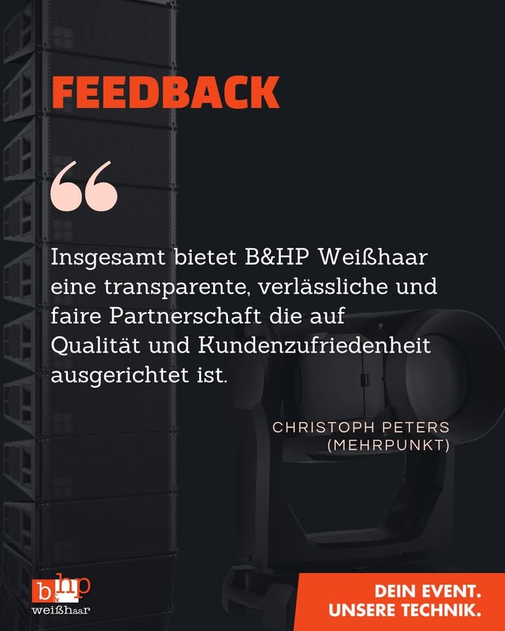 Vielen Dank an Christoph Peters 