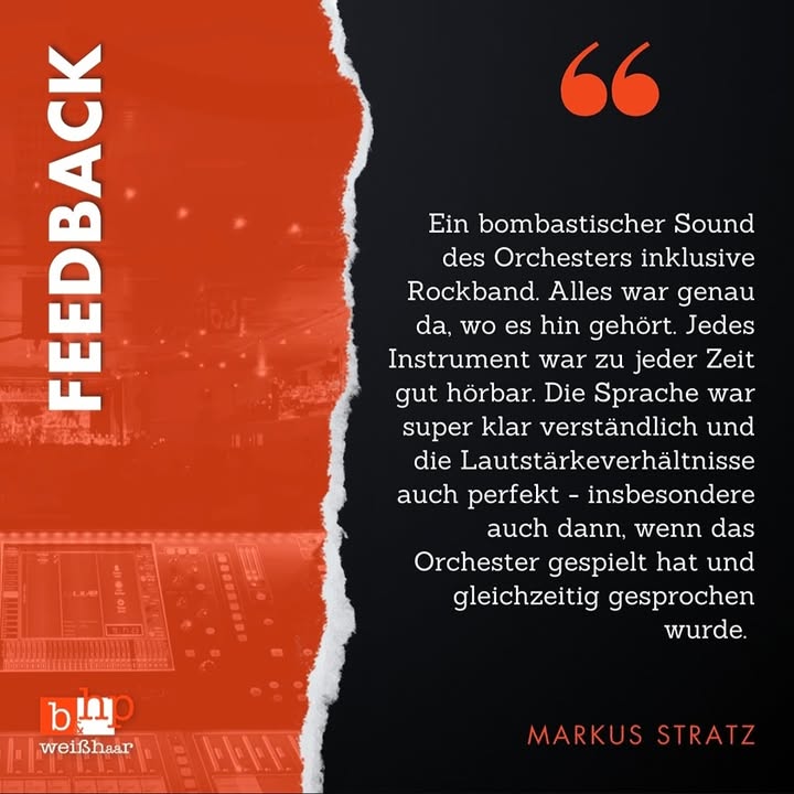 Wir bedanken uns bei Markus Stra Wir bedanken uns bei Markus Stra