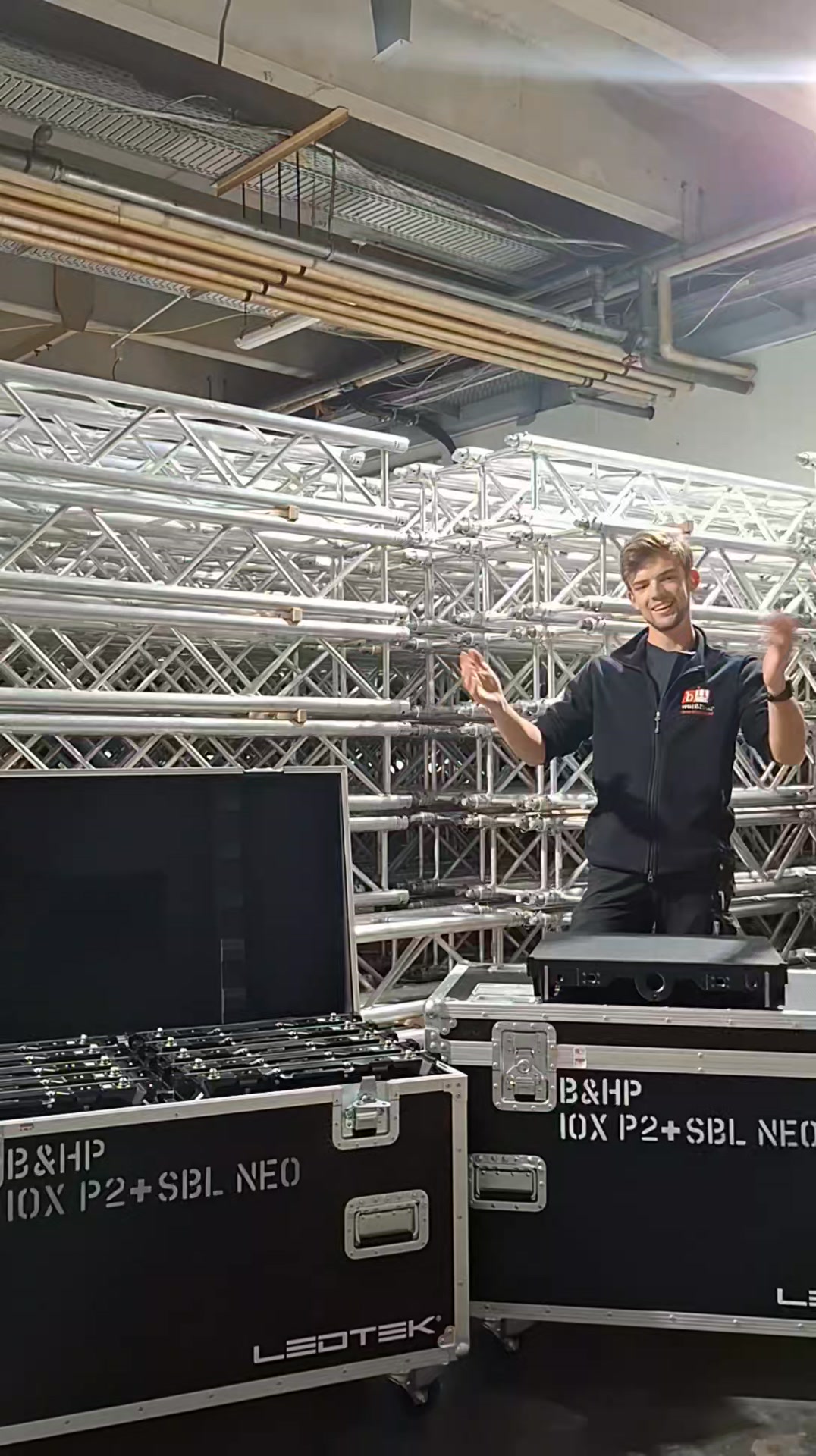 B&amp;HP Weißhaar Veranstaltungstechnik investiert in neue LED Wand von LEDTEK Wir haben in eine neue LED Wand von LEDTEK investiert. Die P2+