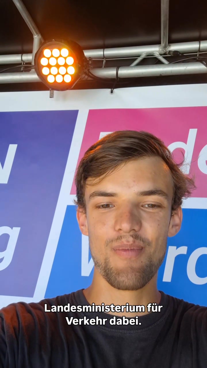 B&amp;HP Weißhaar Veranstaltungstechnik betreut Auftaktveranstaltung zur Aktion Stadtradeln Freiburg Im Auftrag von Handke Concepts lieferten