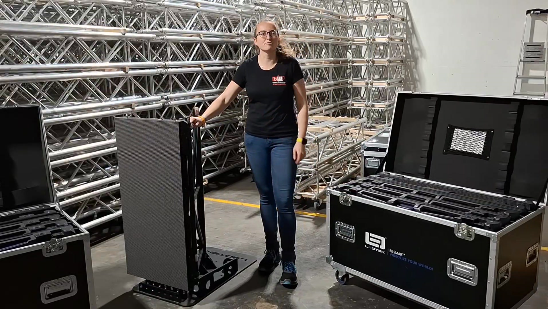 B&amp;HP Weißhaar Veranstaltungstechnik investiert in neue LED-Module von LEDTEK Wir haben unseren Bestand an LED-Wand Modulen erneut