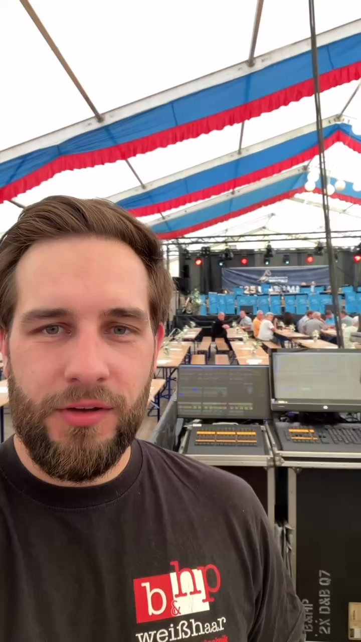 B&amp;HP Weißhaar Veranstaltungstechnik stattet als Full-Service-Dienstleister Jubiläumsfeier des MV Waldau aus Wir statteten vier Tage lang